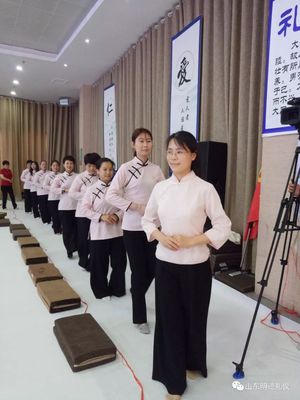 传统文化礼仪走进致良知金钻104、106团队